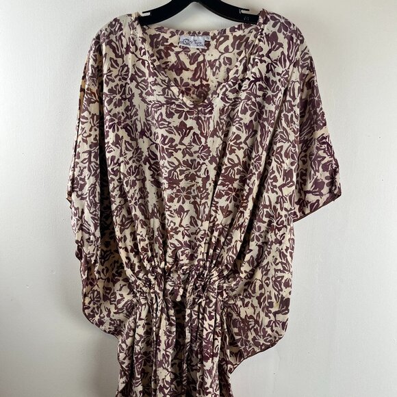 La Luna Loca Tops - La Luna Loca Toast Printed Top Dolman Sleeve OS